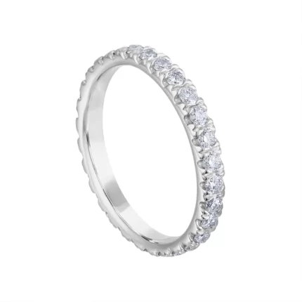 14KT GOLD Diamond ETERNITY BAND
