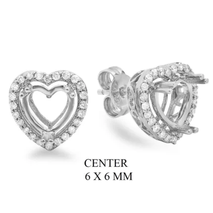 DSH Jewels 14W@2.5 40RD1@0.26 6X6 HEART